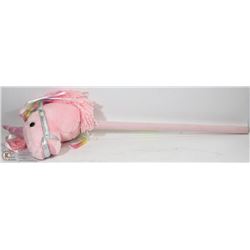 PINK STICK HORSE