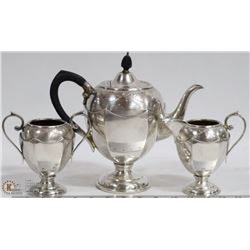 WM HUTTON AND SONS SILVER PLATED TEA SET
