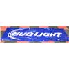 Image 1 : LARGE 9 FEET X 3 FEET VINYL BUDLIGHT BANNER