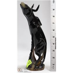 HORN BULL STATUE