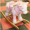 Image 1 : PINK ROCKING HORSE WITH SOUND AND MOTION