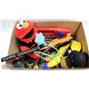 Image 1 : LARGE BOX OF INTERACTIVE TOYS - ELMO,