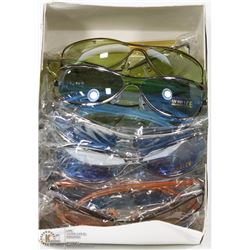 BOX OF NEW SUNGLASSES ON CHOICE
