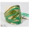 Image 1 : MURANO 24K THREE TONE GLASS RING SIZE 7
