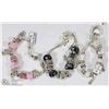 Image 1 : 3PC ASST COLOR PANDORA STYLE BRACELETS