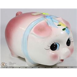 VINTAGE LARGE PIGGY BANK