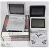 Image 1 : 3 GAMEBOY ADVANCE SP SYSTEMS WITH 3 GAMES