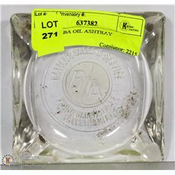 VINTAGE BA OIL ASHTRAY