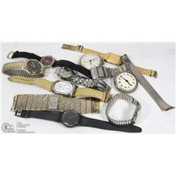 FLAT OF MENS WATCHES AND MORE