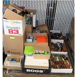 ESTATE PALLET WITH SCALE MODEL TRAIN TRACK,ENGINES