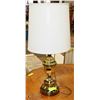 Image 1 : BRASS TONE LAMP