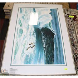 ESTATE FRAMED O.K.SCHENK LTD ED 114/950 SIGNED