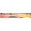 Image 1 : PAIR OF FEATHER BRAND WOOD PADDLES