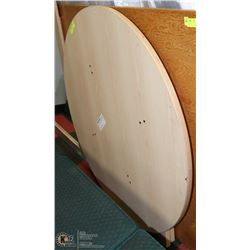 WOOD KITCHEN ROUND TABLE