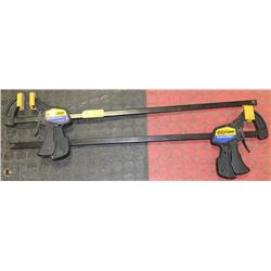 PAIR OF QUICK GRIP 2' CLAMPS