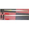 Image 1 : PAIR OF RED AND BLACK 2' FURNITURE CLAMPS