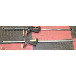 PAIR OF EASY HOLD BAR CLAMPS