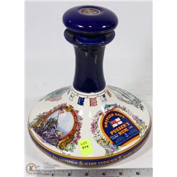 BRITISH NAVY VINTAGE LIQUOR BOTTLE