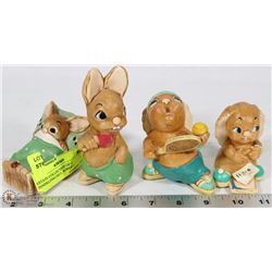 ESTATE COLLECTION OF 4 PENDELFINS INCL. ROBERT,