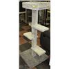 Image 2 : 58"H CAT PERCH, CLIMBING SCRATCH POST WITH