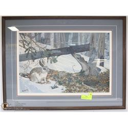 FRAMED 23X30 REG MINALL WILDLIFE PICTURE