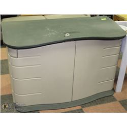 LARGE RUBBERMAID PATIO CONTAINER 54"X35"