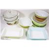 Image 1 : LARGE COLLECTION OF PYREX COOKWARE /BAKEWARE