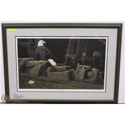 DUCKS UNLIMITED RESTING PLACE BY GLEN OLSON 44X20