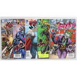 COLLECTION OF "VILLIANS TAKE OVER" DC COMICS