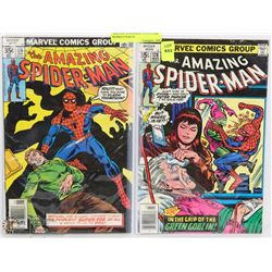 AMAZING SPIDERMAN 1970'S COMIC BOOKS #176 &178