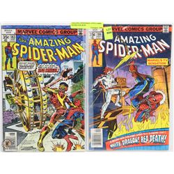 AMAZING SPIDERMAN 1970'S COMIC BOOKS #183 &184