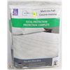 Image 1 : KING SIZE TOTAL PROTECTION MATTRESS PAD