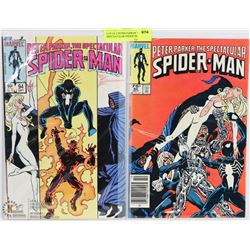 LOT OF 2 PETER PARKER THE SPECTACULAR SPIDER MAN