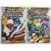 Image 1 : LOT OF 2 CAPTAIN AMERICA COMIC BOOKS ISSUE 225&261
