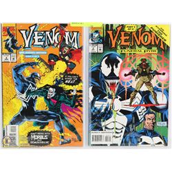 LOT OF 2 VENOM COMIC BOOKS ISSUES # 2 & 3