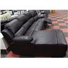 Image 3 : NEW 4 PC 125" X 67" LEATHERETTE RECLINING CHAISE