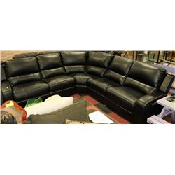 NEW LEATHERETTE ELECTRIC RECLINING SECTIONAL
