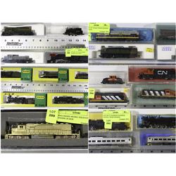 FEATURE N SCALE TRAINS , TRACK AND MORE...