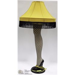 WOMAN'S LEG LAMP W/ LAMP SHADE