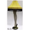 Image 1 : WOMAN'S LEG LAMP W/ LAMP SHADE