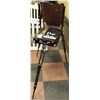 Image 2 : PORTABLE ART EASEL WITH BRUSH SET & SOME PAINTS