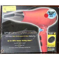 INFINITY BY CONAIR 875WATT HAIRDRYER