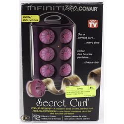 NEW INFINITI PRO BY CONAIR SECRET CURL POP UP
