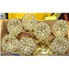 Image 1 : BOX OF CANDLE HOLDERS