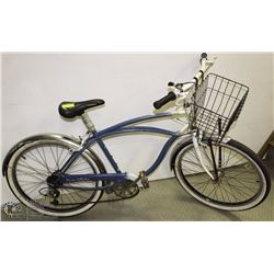 CRUISER BIKE  18"  6 SPEED