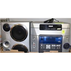 RCA 5 DISC CD MINI SYSTEM