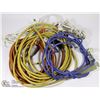 Image 1 : LOT OF 5 EXTENSION CORDS & 1 POWER BAR