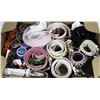 Image 1 : FLAT OF 30 ASSORTED LADIES/GIRLS BELTS