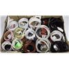 Image 1 : FLAT OF 30 ASSORTED LADIES/GIRLS BELTS