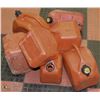 Image 1 : LOT OF 7 GAS CANS   MOST HAVE LIDS